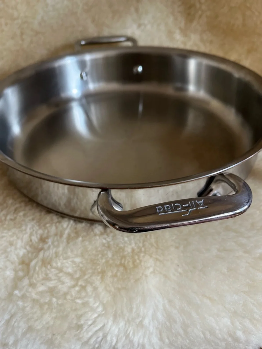 All-Clad Copper Core 3-Qt. Sauté Pan with Lid